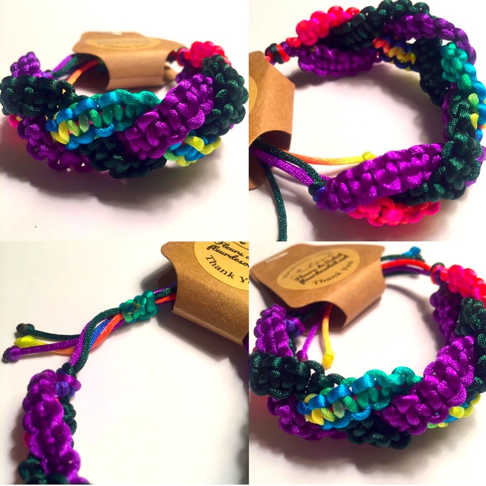 Triple braided bracelet - Picture 1 of 4